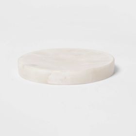 Marble Soap Dish White
