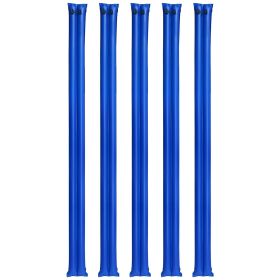 VEVOR Pool Cover Water Bags, 5 Packs 10 Ft, Double Chamber Pool Cover Water Tubes, 0.4mm Thick PVC Bags Weights with Leakproof Screw Cap
