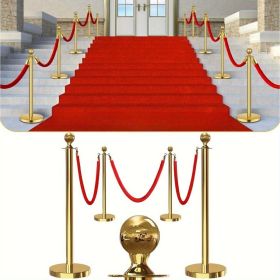 4 Pcs Stainless Steel Stanchion Post Queue